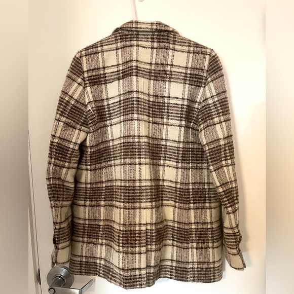 NWT Sezane Barthes Coat Boston Plaid sz36 - Picture 5 of 7